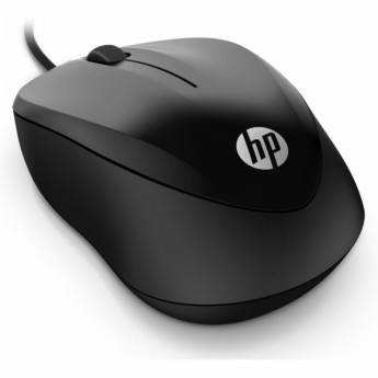 Мышь компьютерная HP 1000 Wired Mouse, черный (4QM14AA)