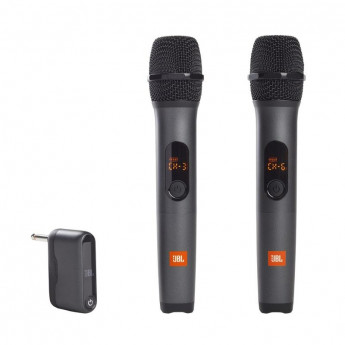 Микрофон JBL Wireless Microphone Set Black, беспров, 2шт (JBLWIRELESSMICRU)