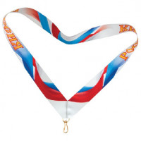 Лента для медалей 30 мм цвет Росиия сублимация LN87