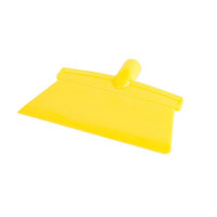 Скребок для пола FBK 270x110мм, цельнолитой пластик желтый 28283-4