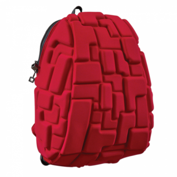 Рюкзак MADPAX "Blok Half", универсальный, молодежный, 16 л, красный, "Блоки", 36х30х15 см, KZ24484216