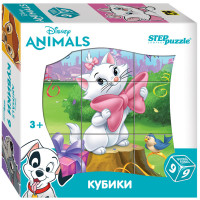 Кубики Step Puzzle "Disney. Друзья", 9шт., комплект 9 шт