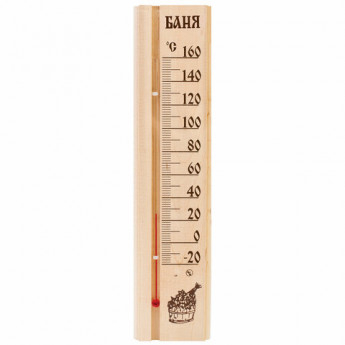 Термометр для бани и сауны, диапазон измерения: от 0 до +160°C, ПТЗ,ТСС-2Б