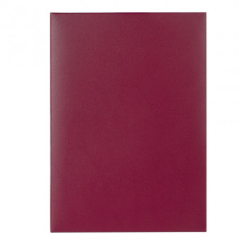 Папка адресная бумвинил 'НА ПОДПИСЬ', А4, бордовая, индивидуальная упаковка, STAFF 'Basic', 129577