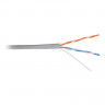 Кабель NewMax UTP CCA, 2 пары, Cat.5e, PVC, серый, 305м. (NM-UTP5E2PR-CCA)