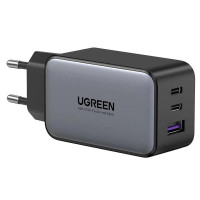 Зарядное устройство UGREEN сетевое USB A +2 USB C 65 W GAN Fast Char(10335)