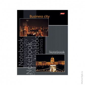 Бизнес-блокнот 80л. А5 "Business city", 5-цветный блок