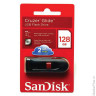 Флэш-диск 128 GB, SANDISK Cruzer Glide, USB 2.0, черный, SDCZ60-128G-B35