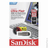 Флэш-диск 64 GB, SANDISK Ultra Flair USB 3.0, серебристый, SDCZ73-064G-G46