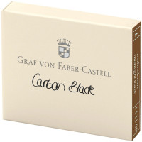 Картриджи чернильные Graf von Faber-Castell черные, 6шт., картонная коробка