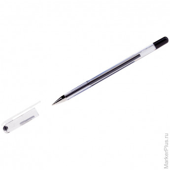 Ручка шариковая "Option", черная, 0,7мм, штрих-код