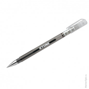 Ручка гелевая "G-TONE" черная, 0,5мм, 5 шт/в уп