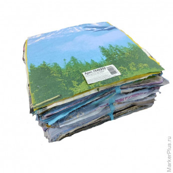 Салфетки хозяйственные техническая 40х40см х/б бязь цветная 500 шт/уп, комплект 500 шт