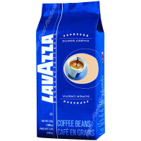 Кофе в зернах Lavazza "Espresso Super Crema", вакуумный пакет, 1кг