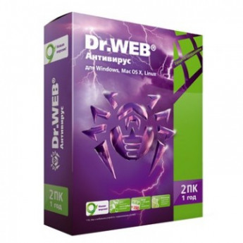 Программное обеспечение Dr.Web (2ПК/1г) BHW-A-12M-2-A3/AHW-A-12M-2-A2