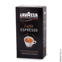 Кофе молотый LAVAZZA (Лавацца) "Caffe Espresso", натуральный, 250 г, вакуумная упаковка, 1880