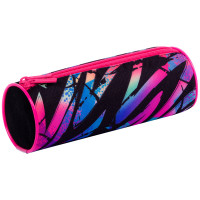 Пенал-тубус 2 отделения, 210*70мм, Berlingo "Zig zag", полиэстер