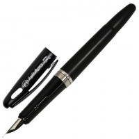 Ручка перьевая PENTEL "Tradio Calligraphy", корпус черный, линия письма 1,8 мм, черная, TRC1-18A