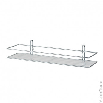 Полка для ванной Swensa прямая 40х11х7см 1 ярус хром