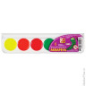 Краски акварельные ЛУЧ "Флюрисветики", 6 цветов, медовые, флуоресцентные, пластиковая коробка, без кисти, 21C1395-08