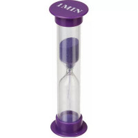 Часы песочные лабораторные стекло/пластик на 1 минуту Eximlab