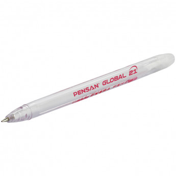 Ручка шариковая PenSan "Global", красная, 0,5мм, штрих-код 12 шт/в уп