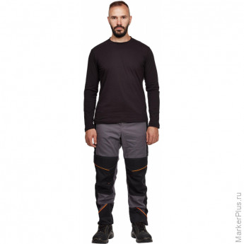 Трикотаж Футболка (160 г.) с длинным рукавом чрн.(L)