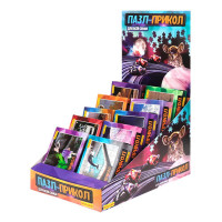 Пазл 54 элемента ПРИКОЛЫ для детей 10шт/наб в шоубоксе