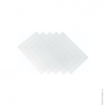 Обложка А4 Fellowes "Transparent" 200мкм, прозрачный пластик, 100л.