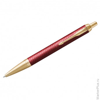 Ручка шариковая Parker "IM Premium Red GT" синяя, 1,0мм, подар. уп.