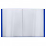 Папка со 100 вкладышами СТАММ 'Стандарт' А4, 30мм, 800мкм, пластик, синяя
