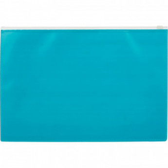 Папка на молнии А4 Attache Color , бирюза