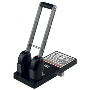 Дырокол металлический МОЩНЫЙ BRAUBERG 'Heavy duty', до 150 листов, черный, 226870