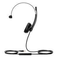 Гарнитура головная Yealink UH34 Mono UC Моно, Проводная, HD звук, USB, шт Гарнитура головная Yealink UH34 Mono UC Моно, Проводная, HD звук, USB, шт