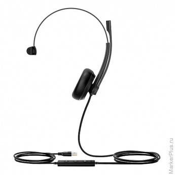 Гарнитура головная Yealink UH34 Mono UC Моно, Проводная, HD звук, USB, шт