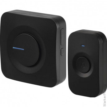 Звонок дверной беспроводной c цифровым кодированием черный Rexant