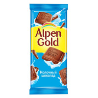 Шоколад Alpen Gold молочный, 85 г