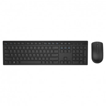 Набор клавиатура+мышь Dell Keyboard+mouse KM636 Wireless, черный (580-ADFN)