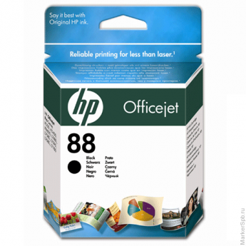 Картридж струйный HP (C9385AE) Officejet pro L7680/L7780, №88, черный, оригинальный, ресурс 850 стр.