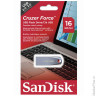 Флэш-диск 16 GB, SANDISK Cruzer Force, USB 2.0, серебристый, SDCZ71-016G-B35