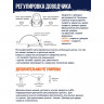 Доводчик дверной Нора-М №3S F, бол., до 80кг, сереб