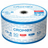 Диски CD-R CROMEX, 700 Mb, 52x, Bulk (термоусадка без шпиля), КОМПЛЕКТ 50 шт., 513773