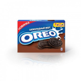 Печенье OREO с какао, со вкусом шоколада, 228г