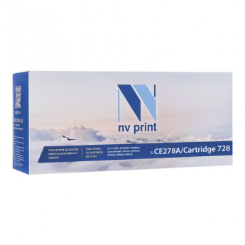 Картридж лазерный NV PRINT (NV-CE278A/728) для HP/CANON LJ P1566/P1606/ MF4410/4430, ресурс 2100 стр., NV-CE278A/Canon