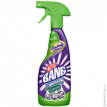 Средство чистящее Cillit Bang, антижир+сияние, с курком, 750мл