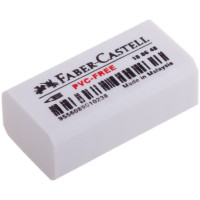 Ластик Faber-Castell 'PVC-free', прямоугольный, 31*16*11мм, 48 шт/в уп