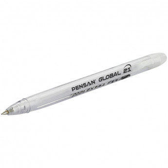 Ручка шариковая PenSan "Global", черная, 0,5мм, штрих-код 12 шт/в уп