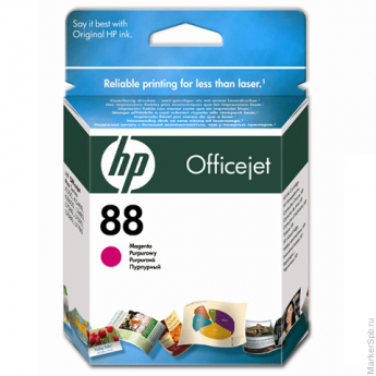 Картридж струйный HP (C9387AE) Officejet pro L7680/L7780, №88, пурпурный, оригинальный, 1000 стр.