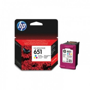 Картридж струйный HP 651 C2P11AE CMY цв. для DJ 5575