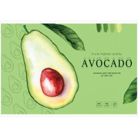 Альбом для рисования 40л., А4, на скрепке Greenwich Line 'Avocado', 120 г/м2, 2 шт/в уп